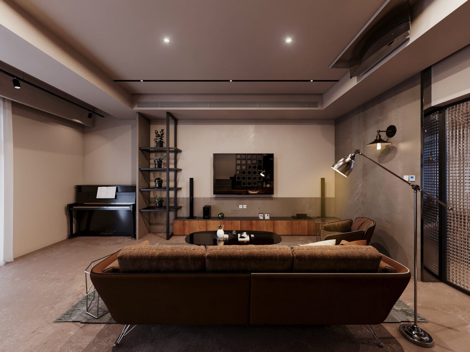 3D Interior Model Living room Scene 3dsmax 2412427