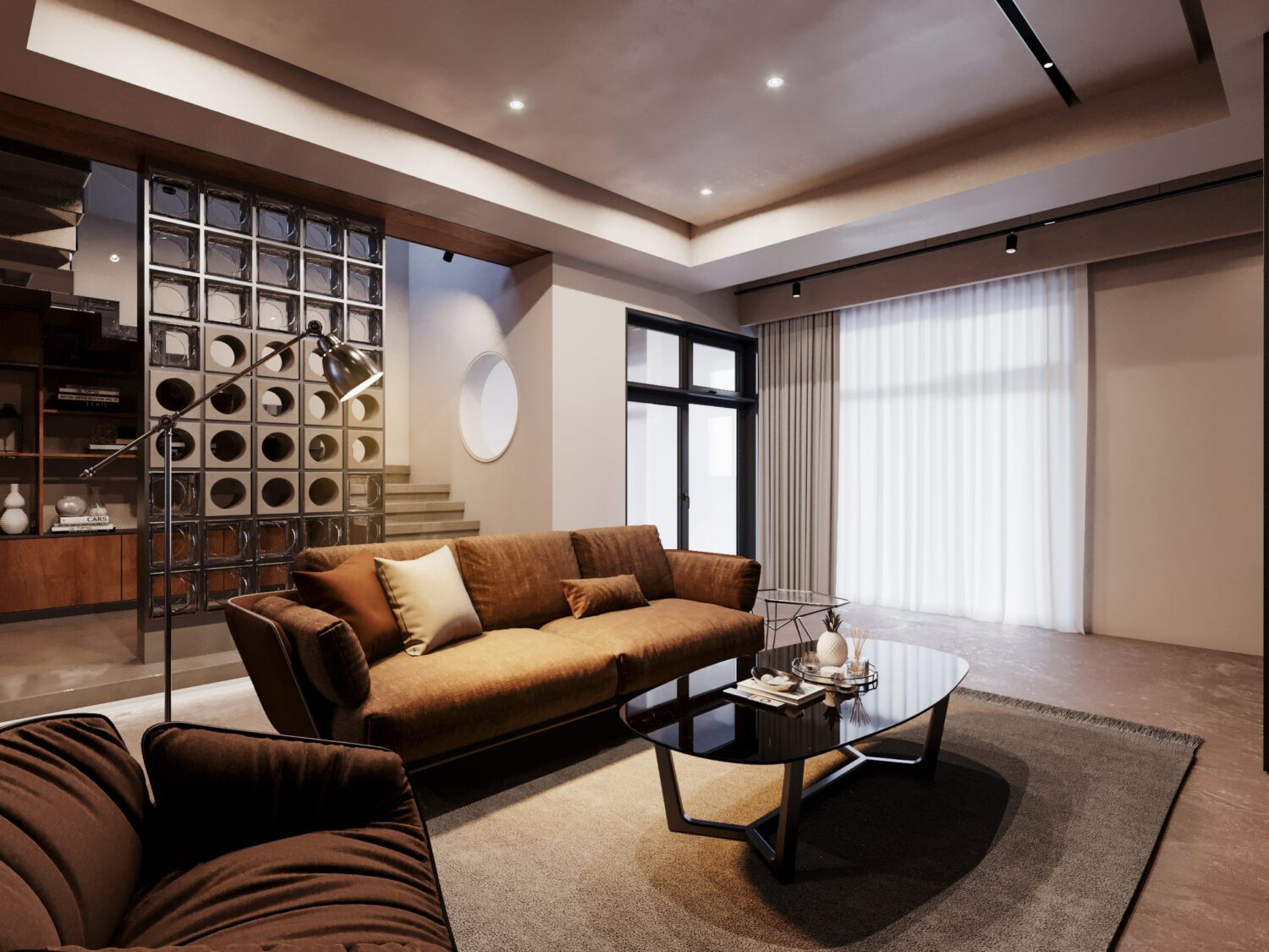 3D Interior Model Living room Scene 3dsmax 2412427