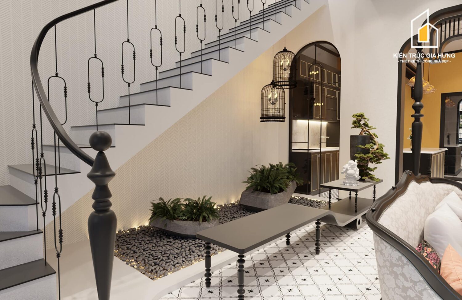 3D Interior Model Living room Scene 3dsmax 2412436