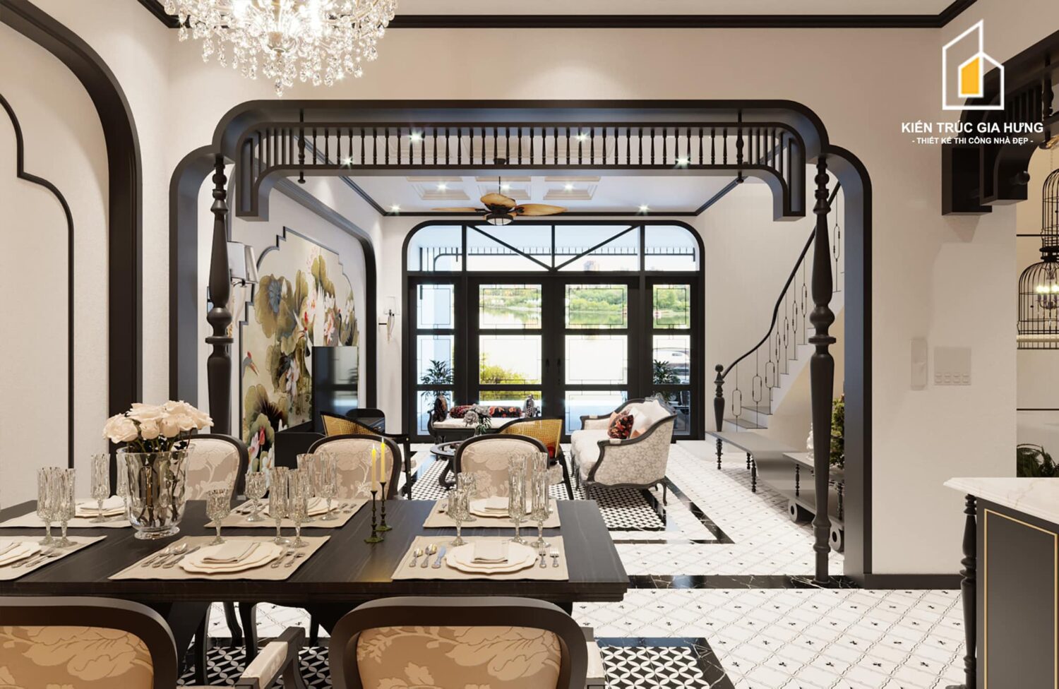 3D Interior Model Living room Scene 3dsmax 2412436