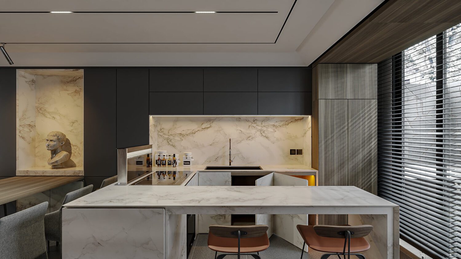 3D Interior Model Living room Scene 3dsmax 2412460