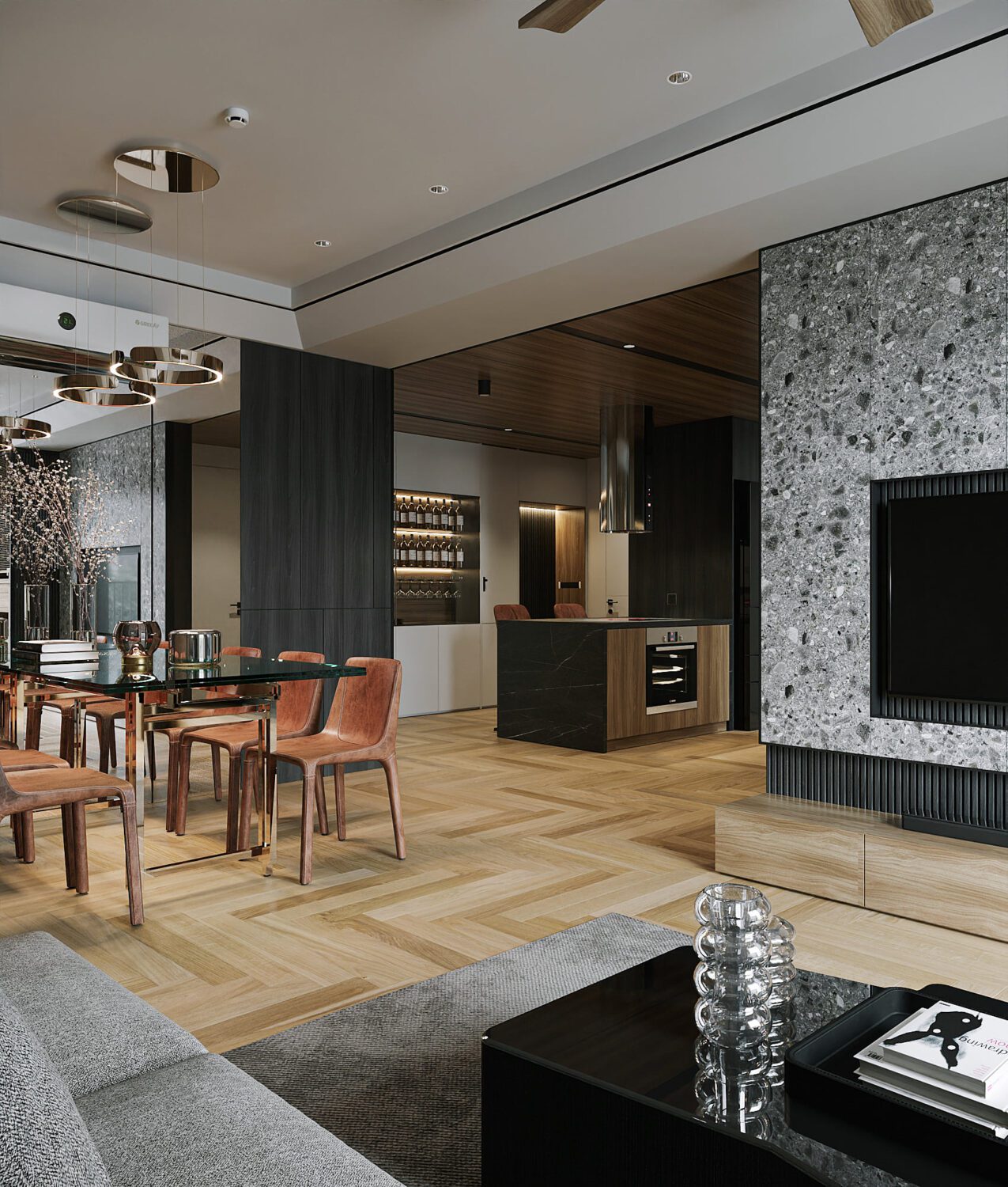 3D Interior Model Living room Scene 3dsmax 2412470