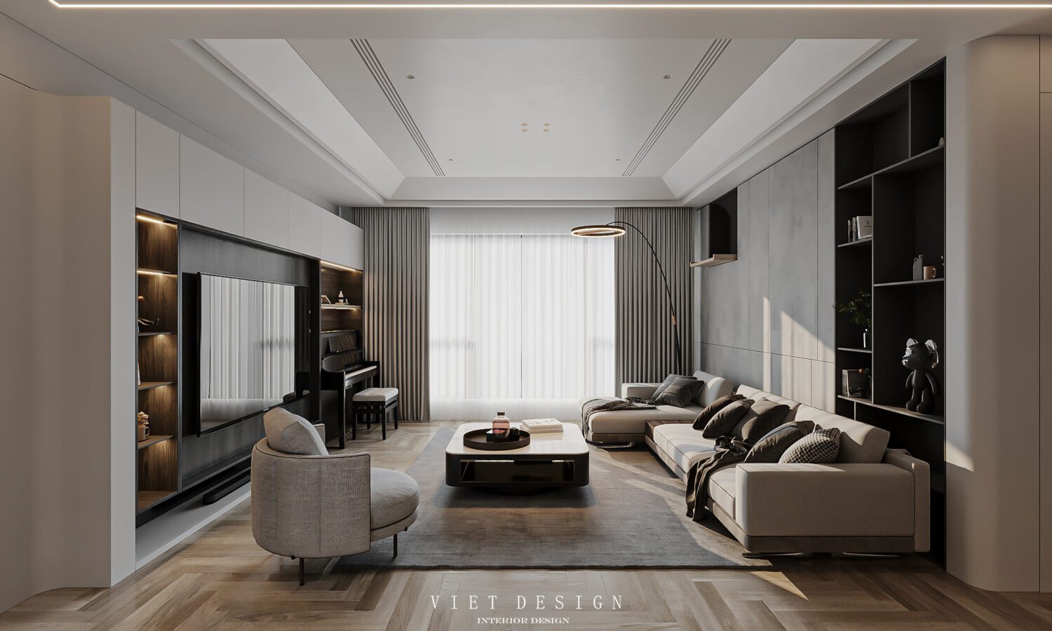 3D Interior Model Living room Scene 3dsmax 2412482