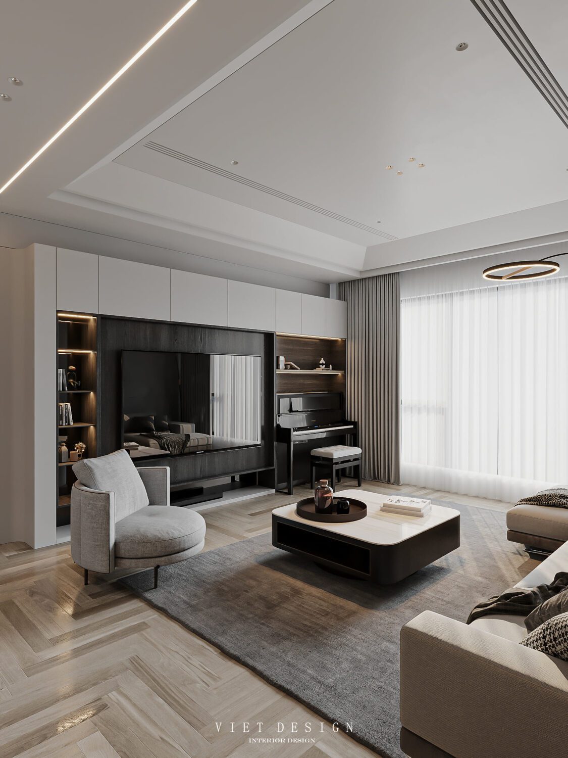 3D Interior Model Living room Scene 3dsmax 2412482