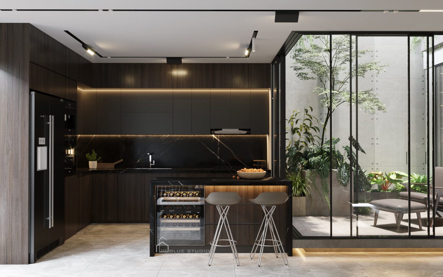 3D Interior Model Living room Scene 3dsmax 2412491