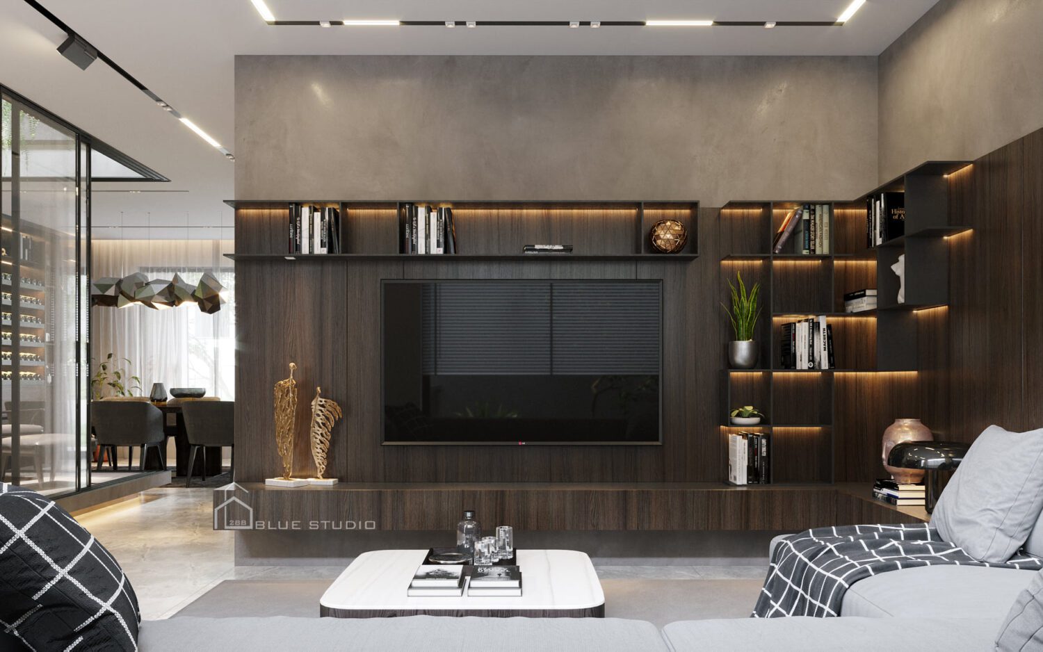 3D Interior Model Living room Scene 3dsmax 2412491