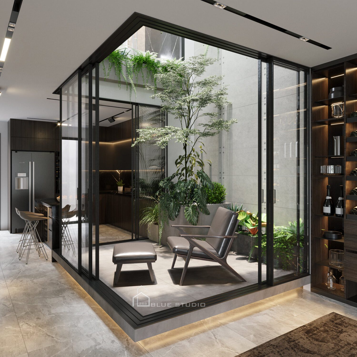 3D Interior Model Living room Scene 3dsmax 2412491