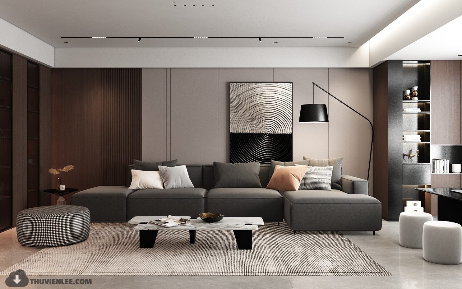 3D Interior Model Living room Scene 3dsmax 2412494