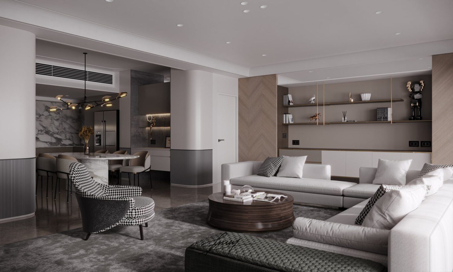 3D Interior Model Living room Scene 3dsmax 2412497