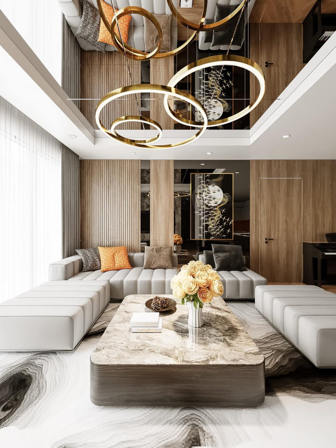 3D Interior Model Living room Scene 3dsmax 2412499