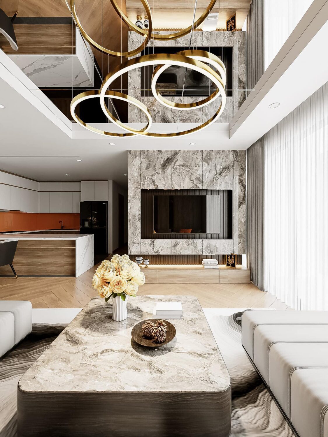 3D Interior Model Living room Scene 3dsmax 2412499