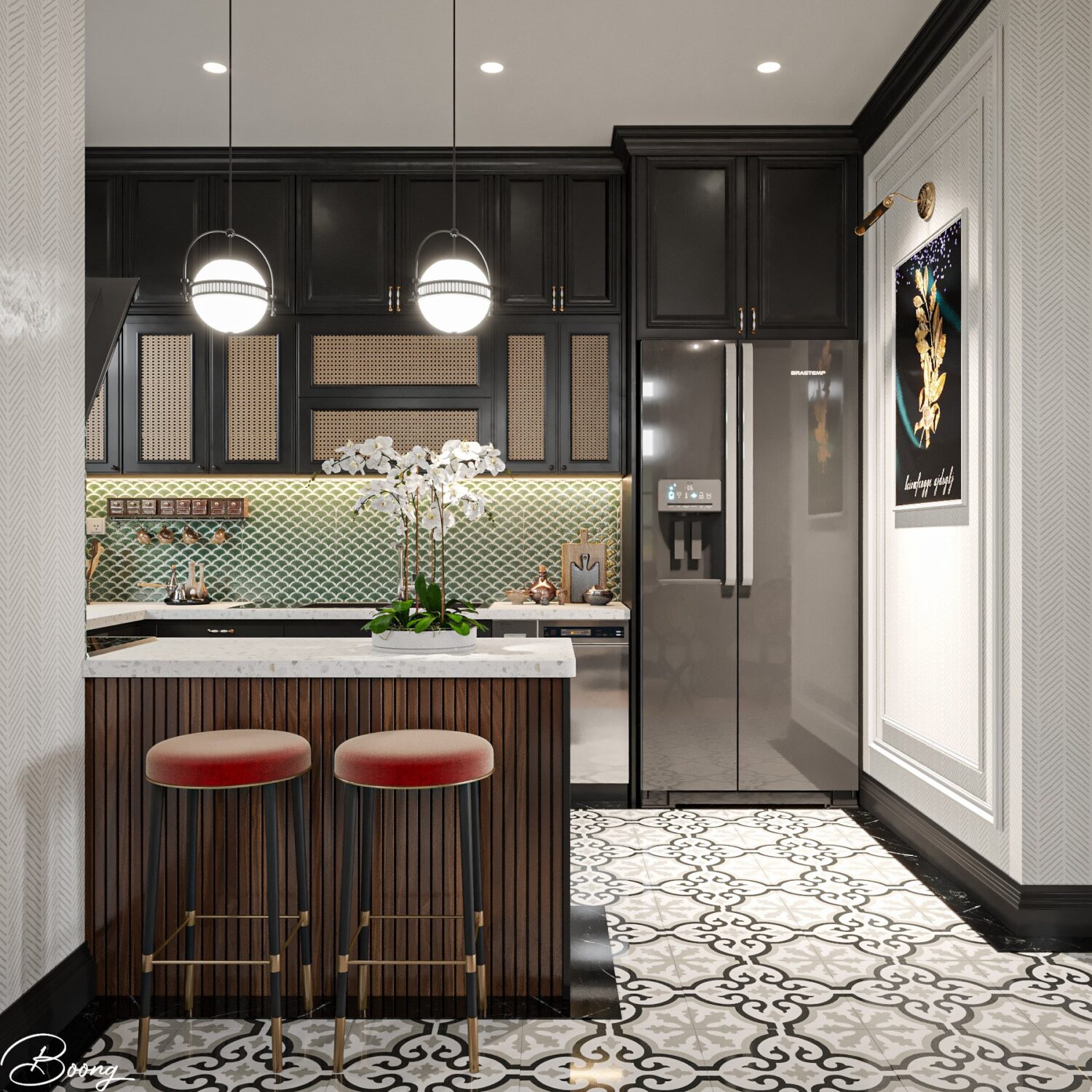 3D Interior Model Living room Scene 3dsmax 2412504