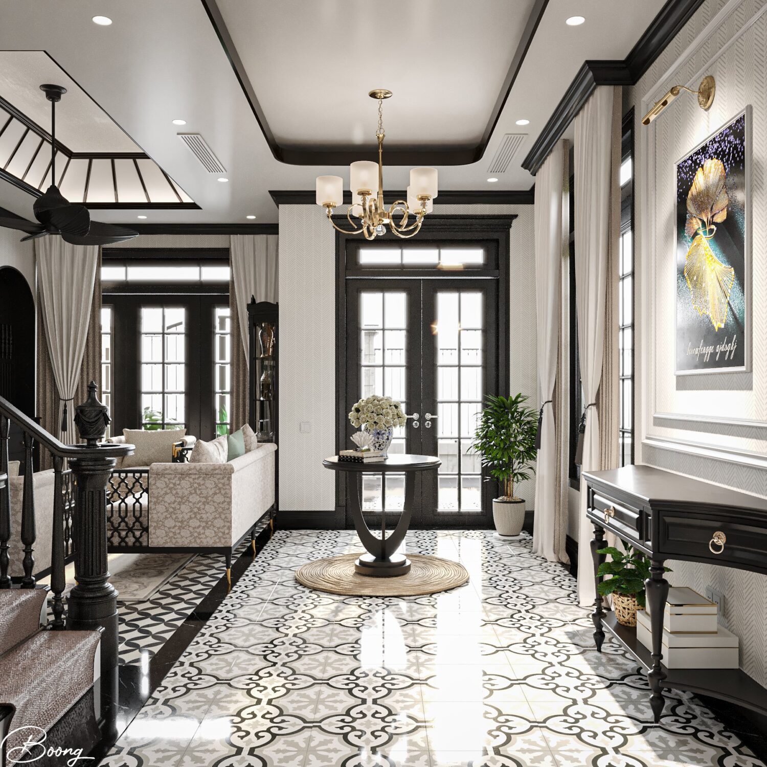 3D Interior Model Living room Scene 3dsmax 2412504