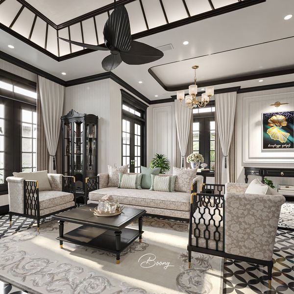 3D Interior Model Living room Scene 3dsmax 2412504