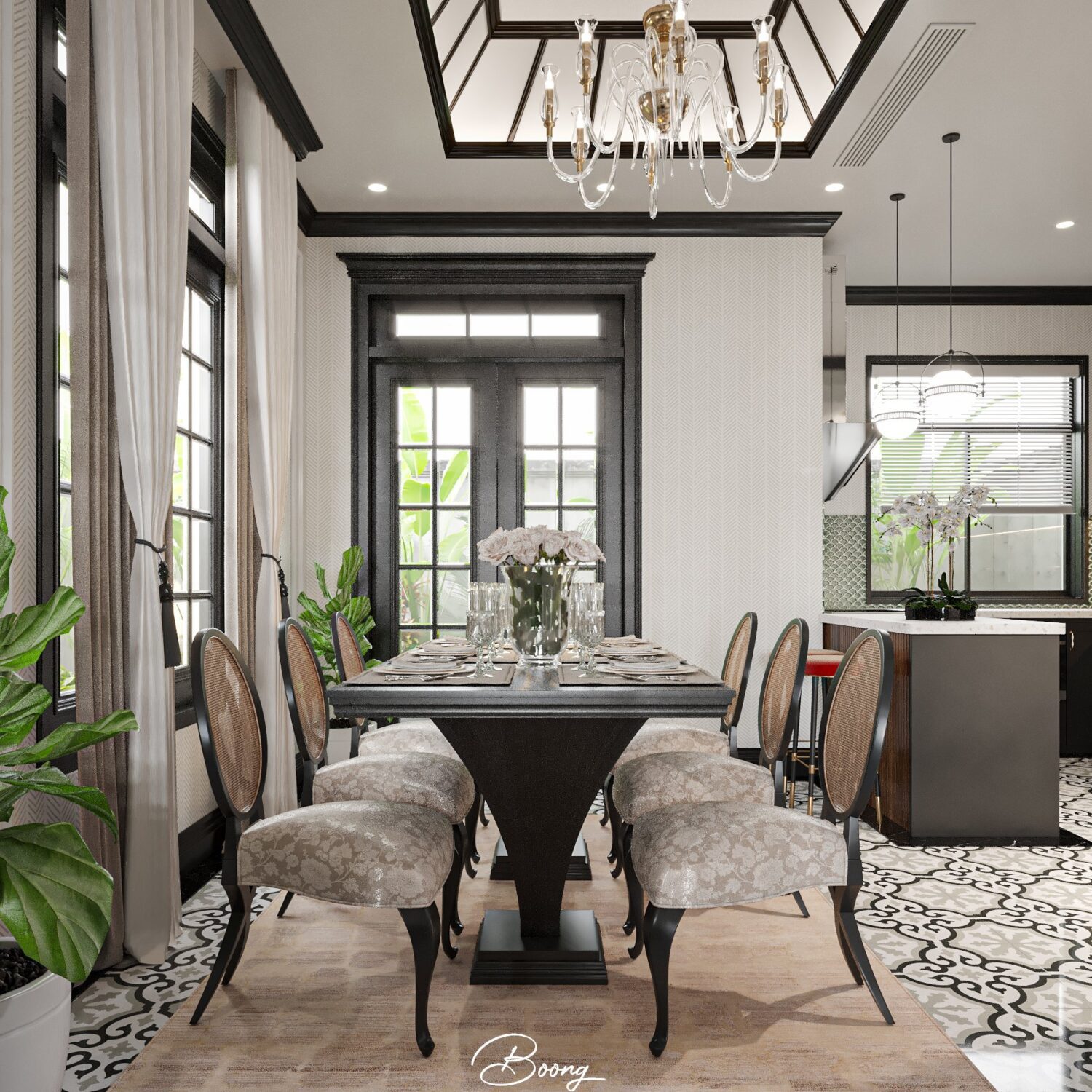 3D Interior Model Living room Scene 3dsmax 2412504