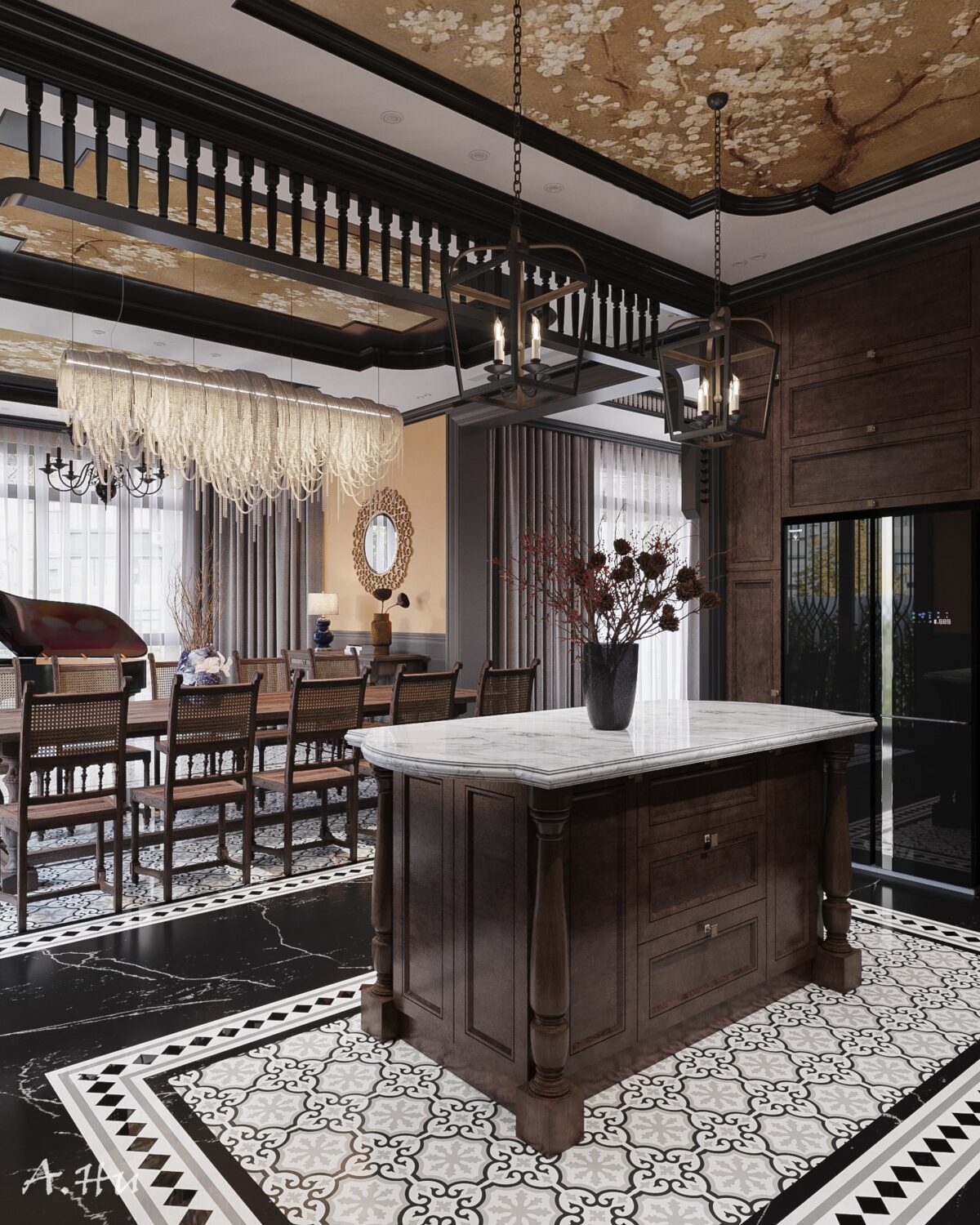 3D Interior Model Living room Scene 3dsmax 2412507