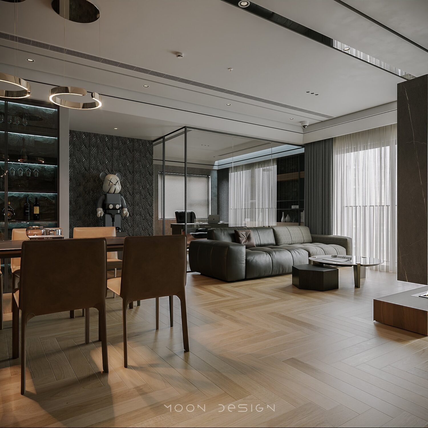 3D Interior Model Living room Scene 3dsmax 2412519