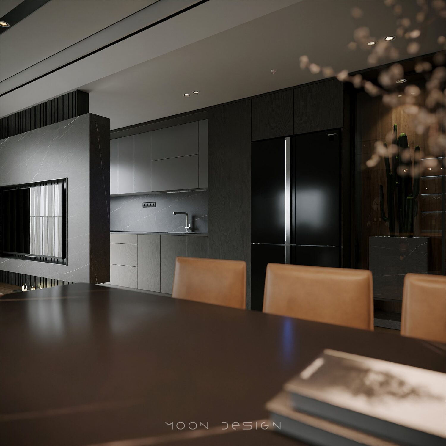 3D Interior Model Living room Scene 3dsmax 2412519