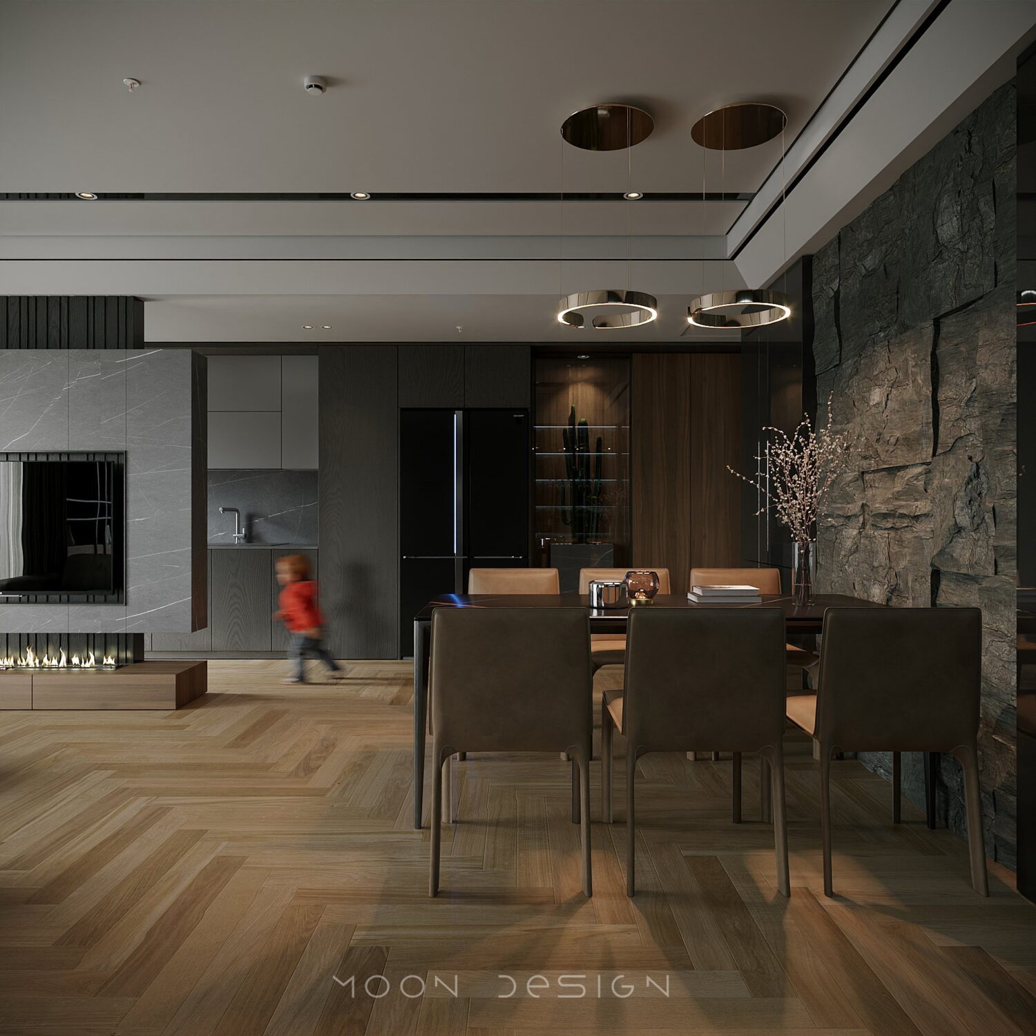 3D Interior Model Living room Scene 3dsmax 2412519