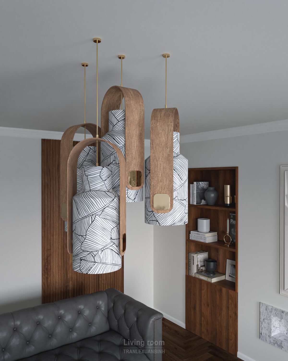 3D Interior Model Living room Scene 3dsmax 2412520