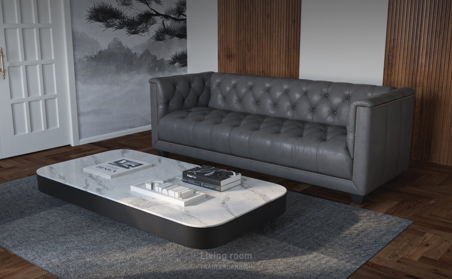 3D Interior Model Living room Scene 3dsmax 2412520