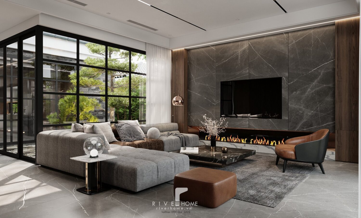 3D Interior Model Living room Scene 3dsmax 2412528