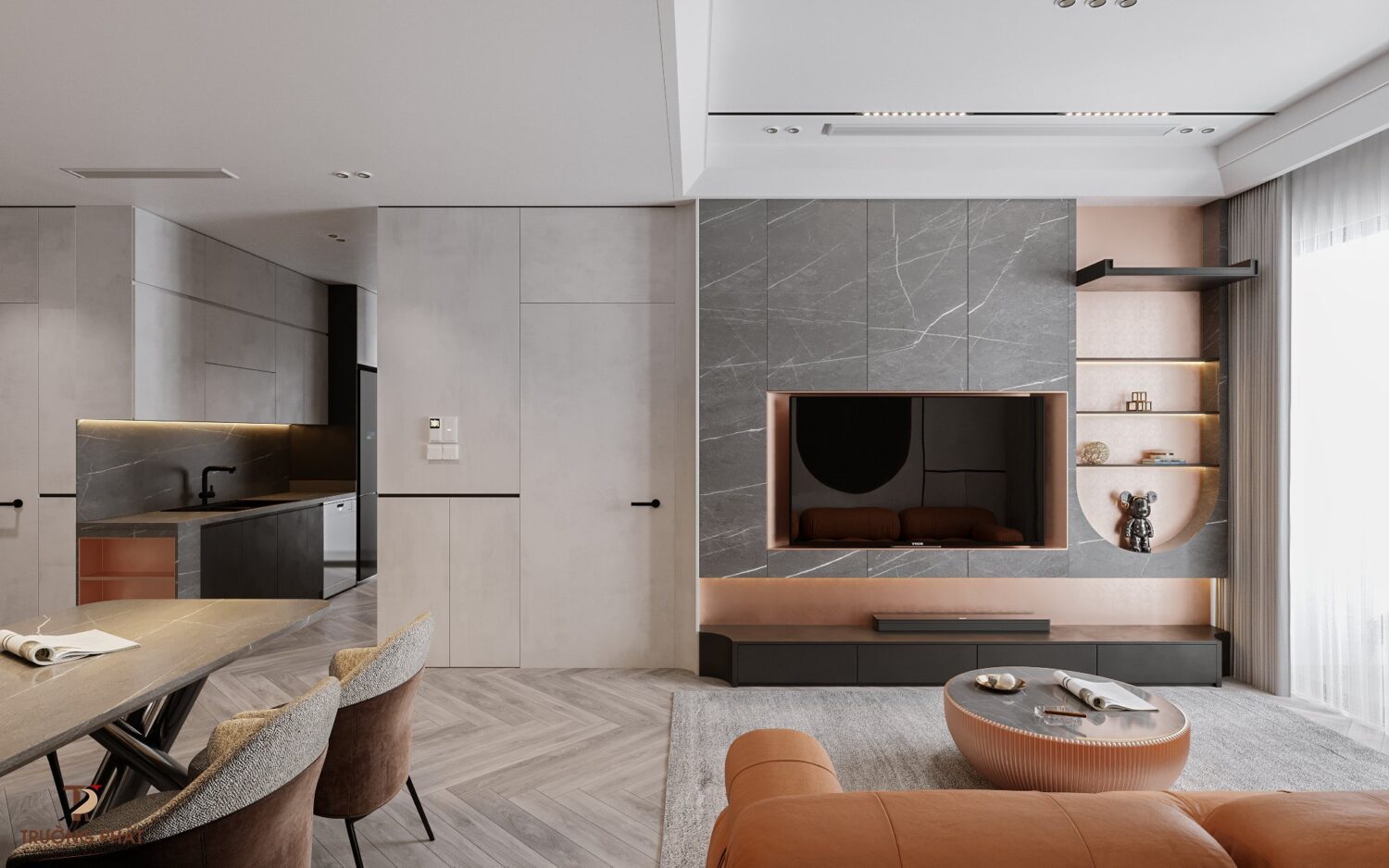 3D Interior Model Living room Scene 3dsmax 2412530