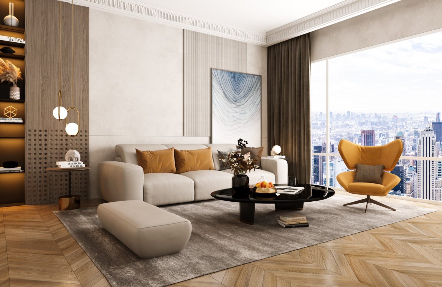 3D Interior Model Living room Scene 3dsmax 2412535