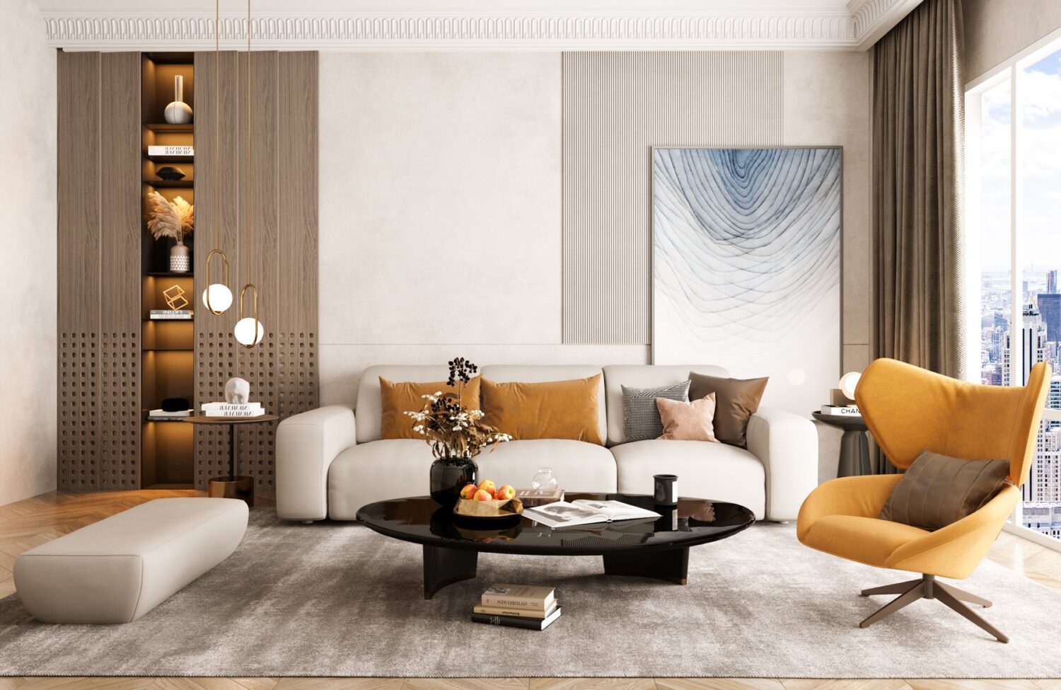 3D Interior Model Living room Scene 3dsmax 2412535