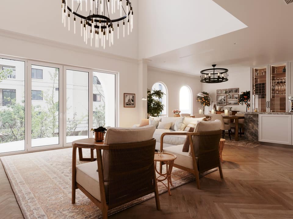 3D Interior Model Living room Scene 3dsmax 2412540