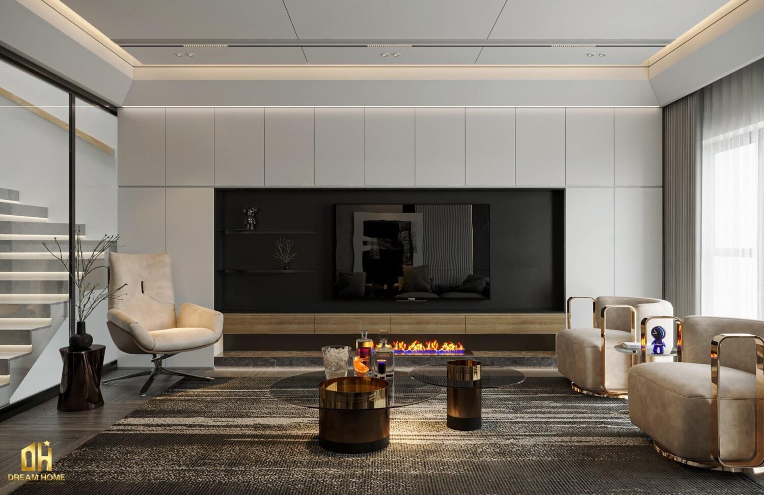 3D Interior Model Living room Scene 3dsmax 2412550