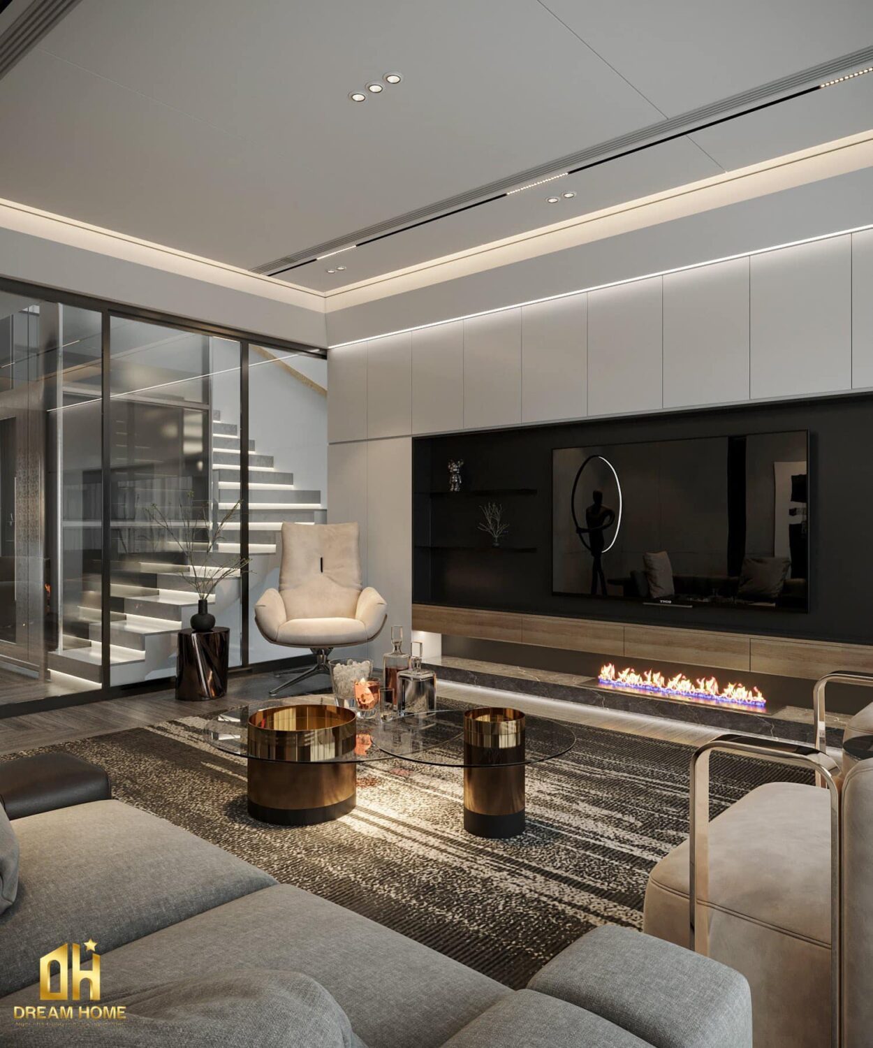 3D Interior Model Living room Scene 3dsmax 2412550