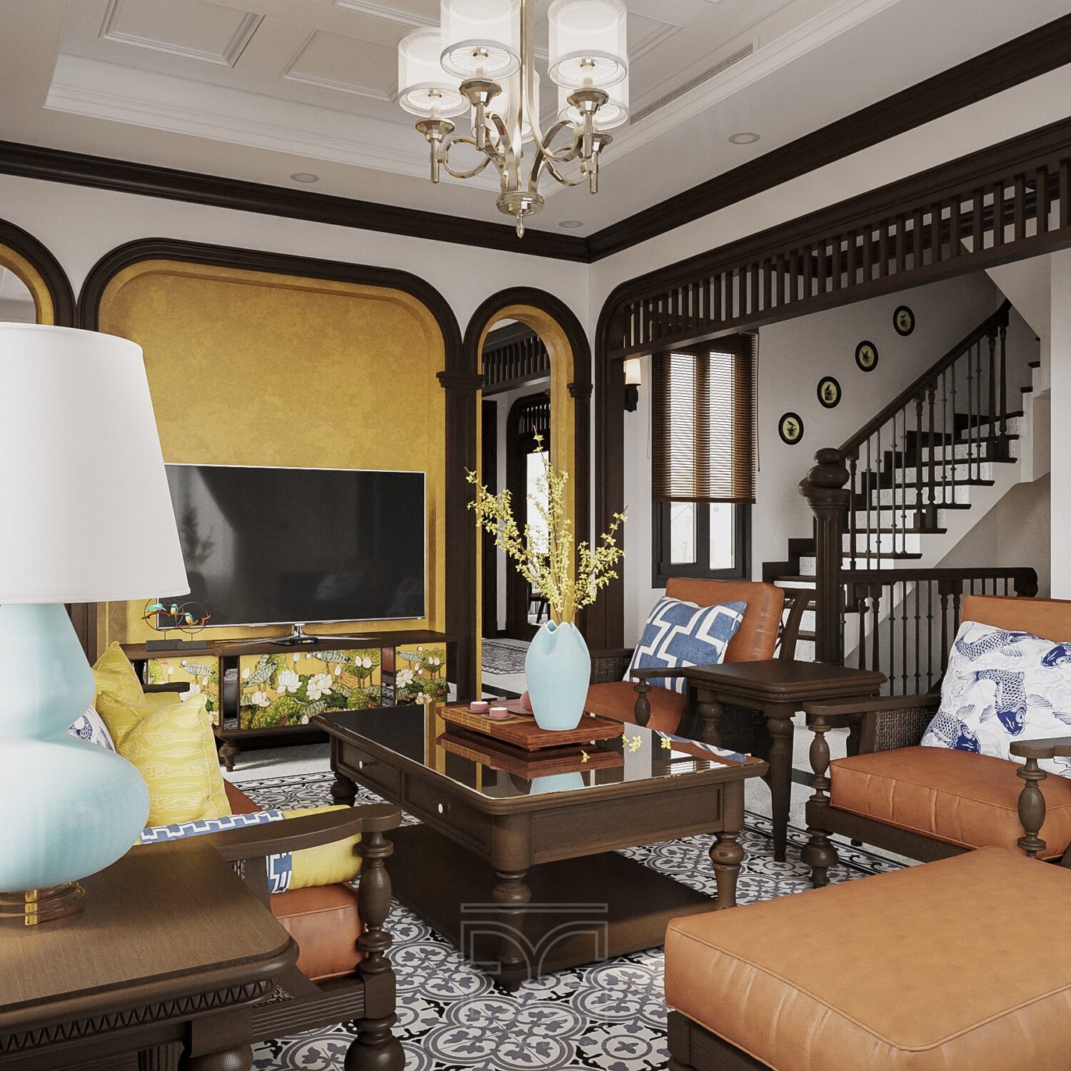 3D Interior Model Living room Scene 3dsmax 2412552