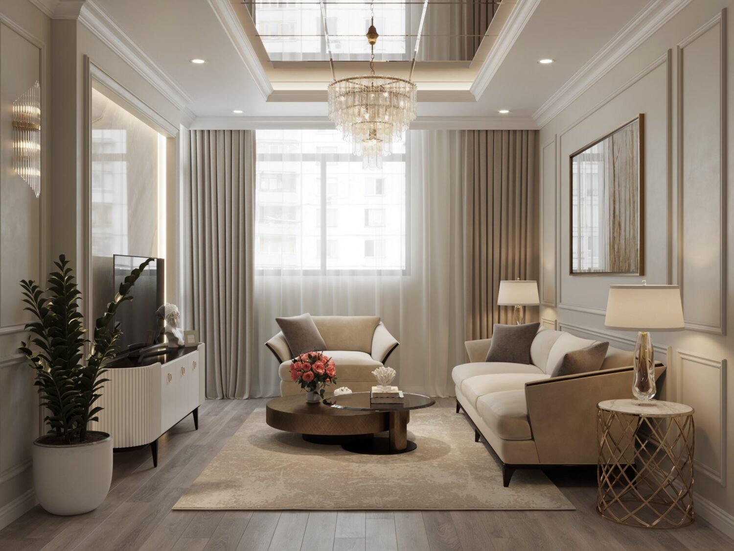 3D Interior Model Living room Scene 3dsmax 2412554