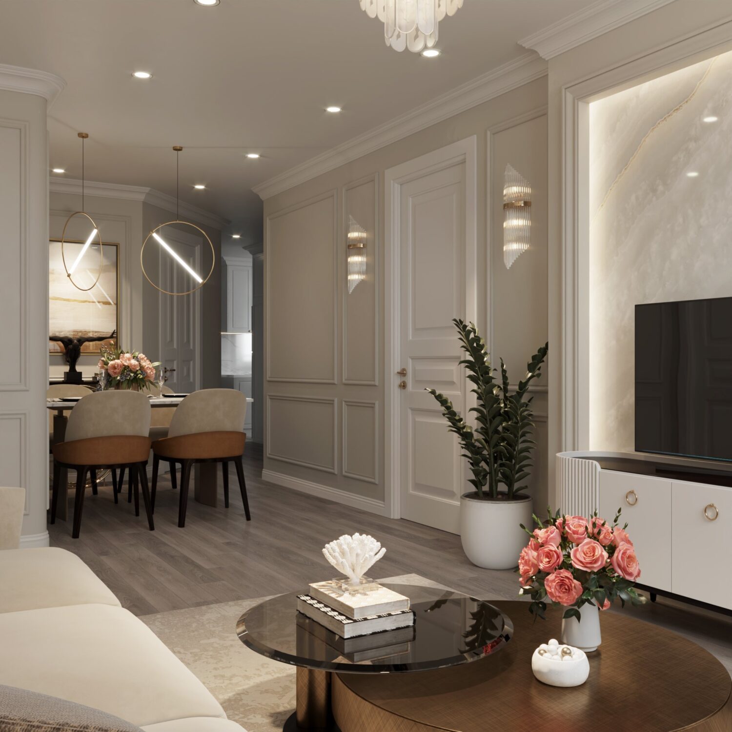 3D Interior Model Living room Scene 3dsmax 2412554