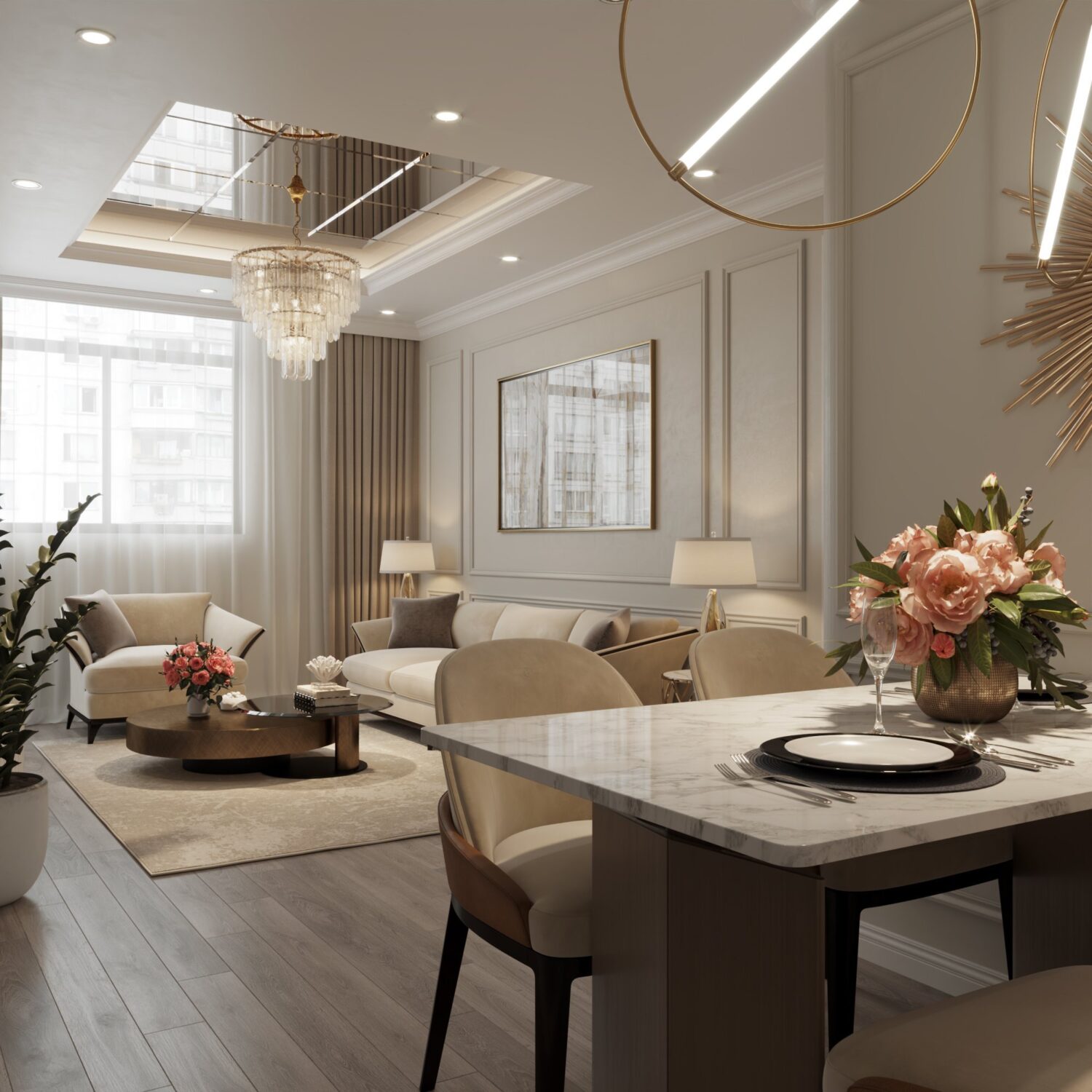 3D Interior Model Living room Scene 3dsmax 2412554