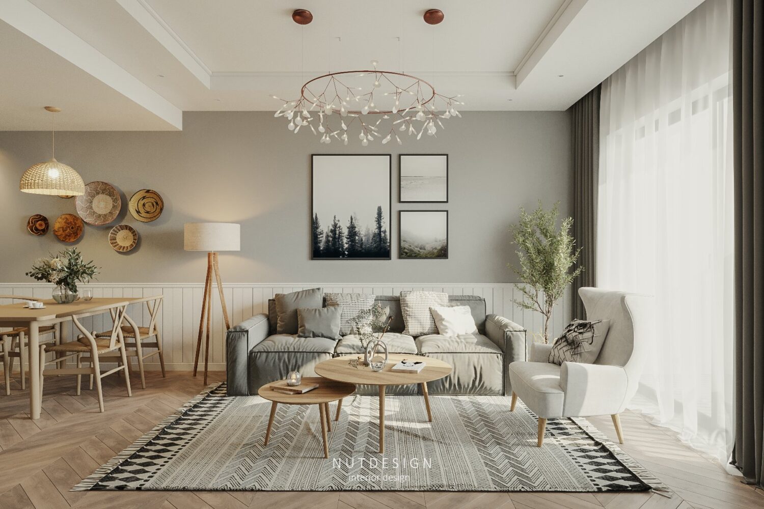 3D Interior Model Living room Scene 3dsmax 2412566