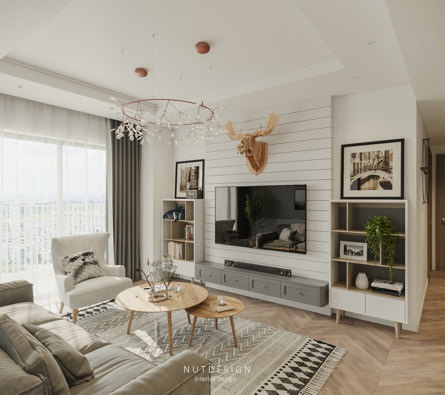 3D Interior Model Living room Scene 3dsmax 2412566