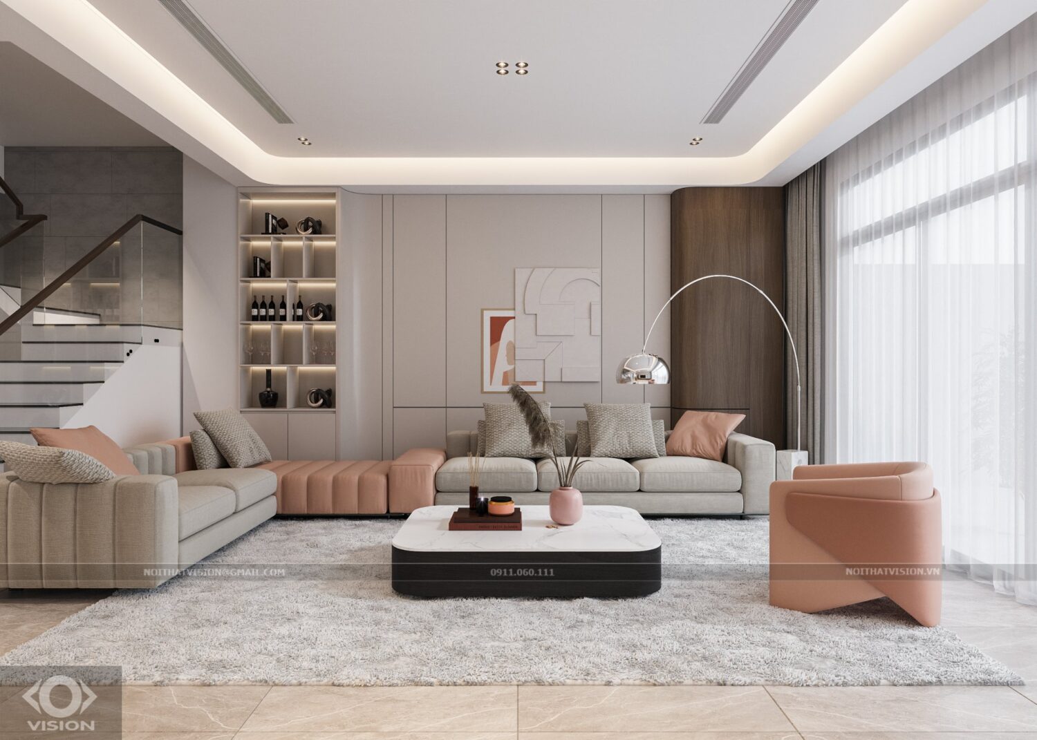 3D Interior Model Living room Scene 3dsmax 2412571