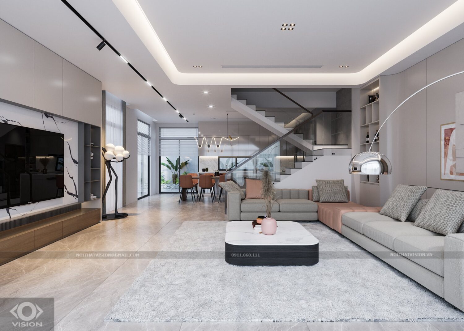 3D Interior Model Living room Scene 3dsmax 2412571