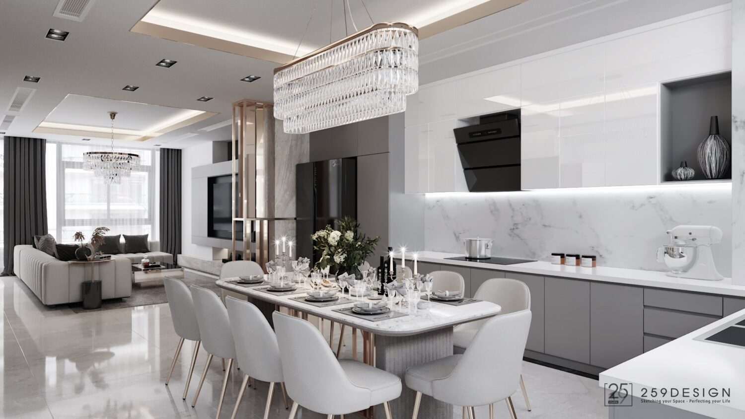 3D Interior Model Living room Scene 3dsmax 2412574