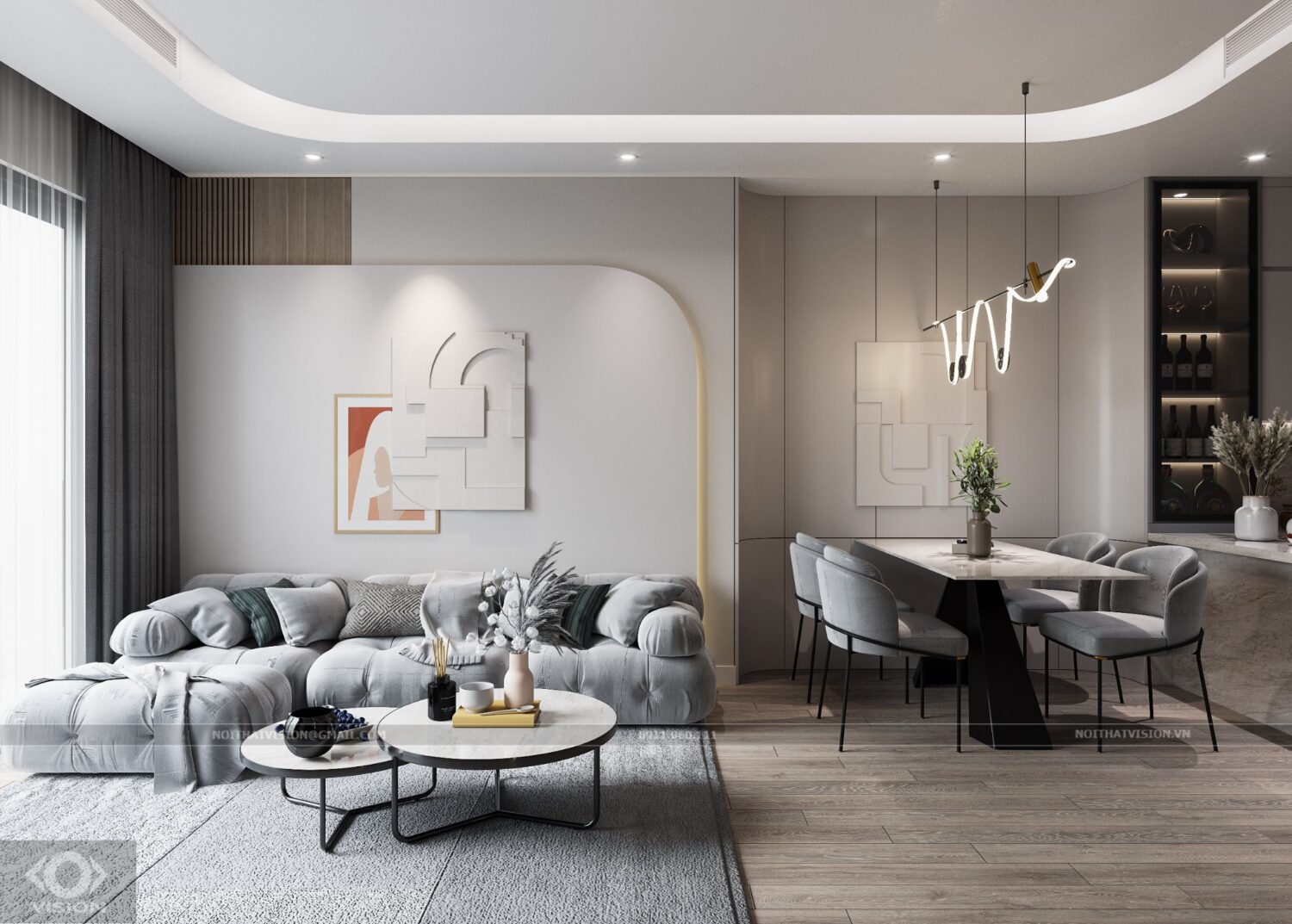 3D Interior Model Living room Scene 3dsmax 2412578