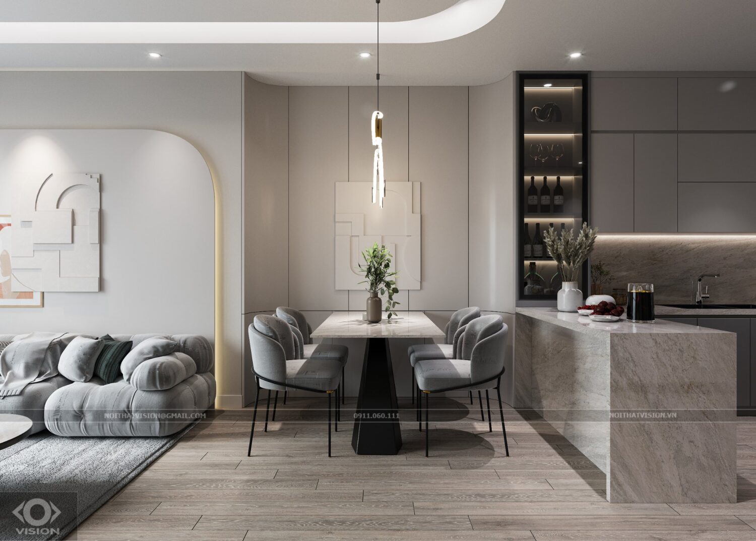 3D Interior Model Living room Scene 3dsmax 2412578