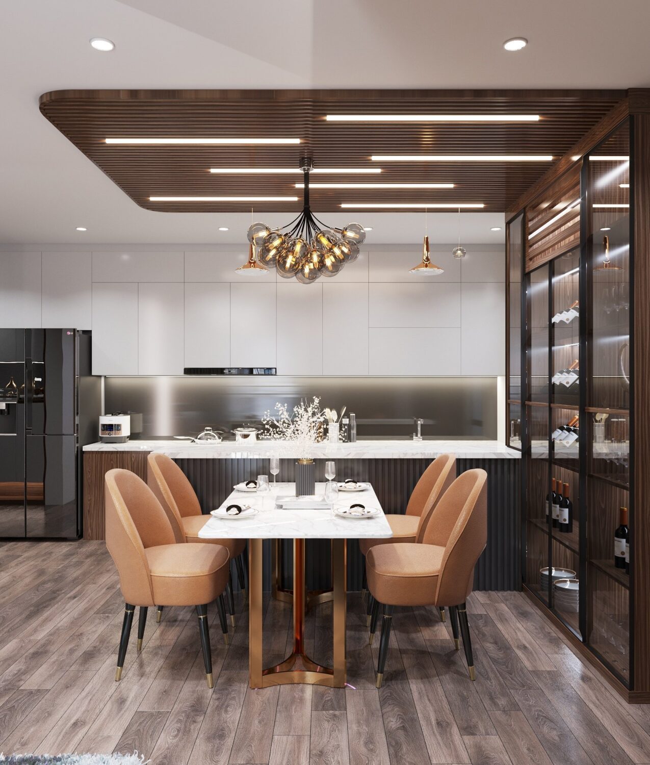 3D Interior Model Living room Scene 3dsmax 2412581