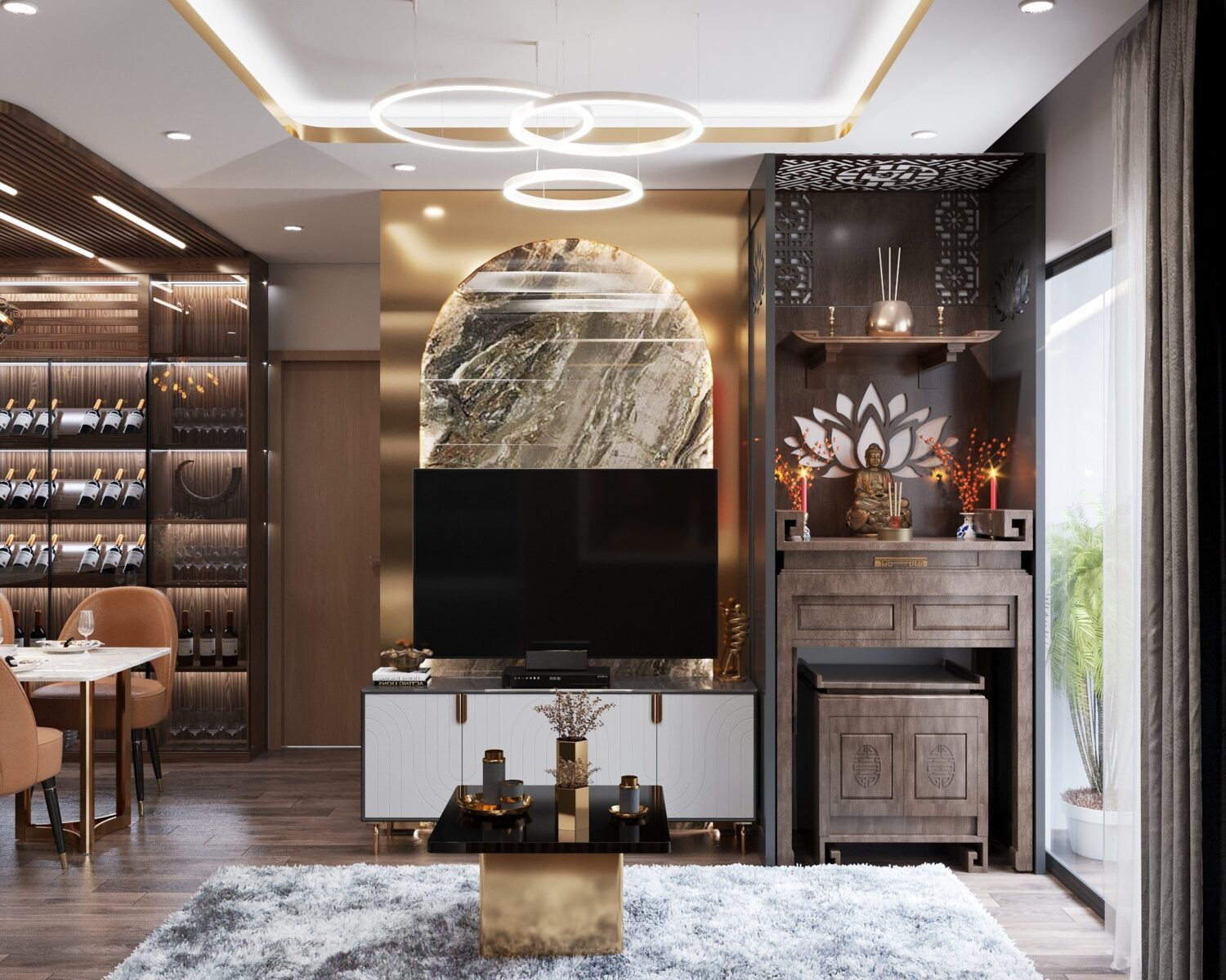 3D Interior Model Living room Scene 3dsmax 2412581