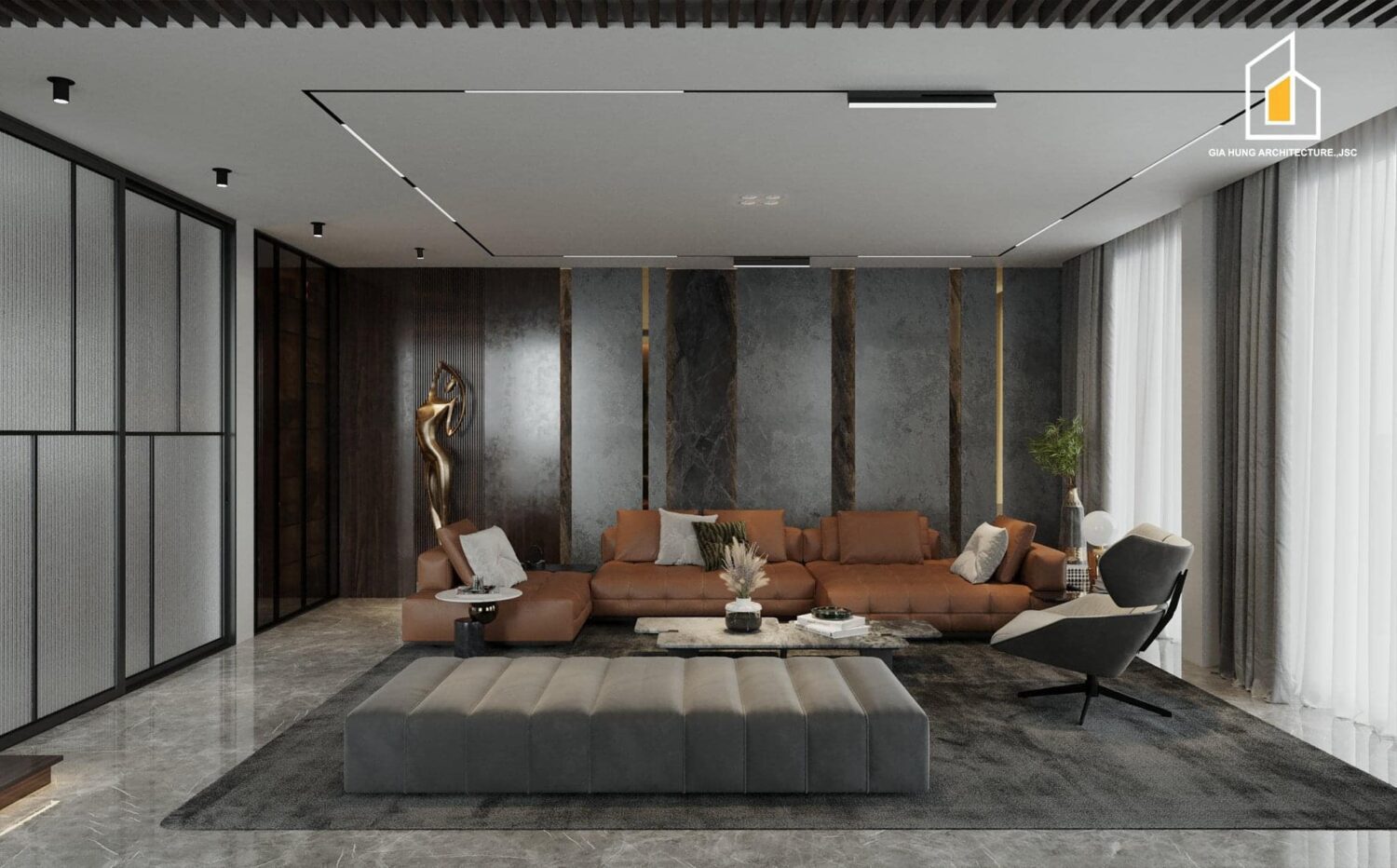 3D Interior Model Living room Scene 3dsmax 2412590