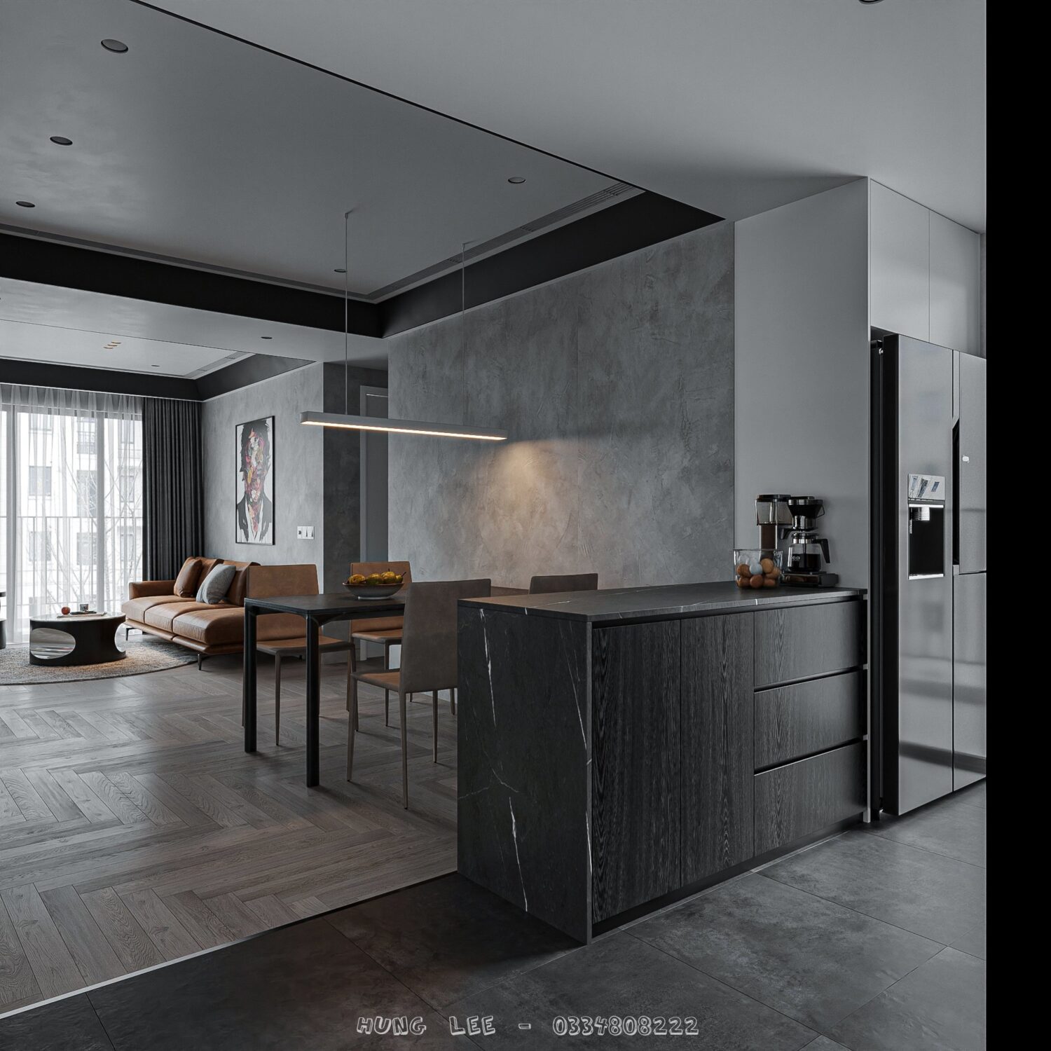 3D Interior Model Living room Scene 3dsmax 2412592