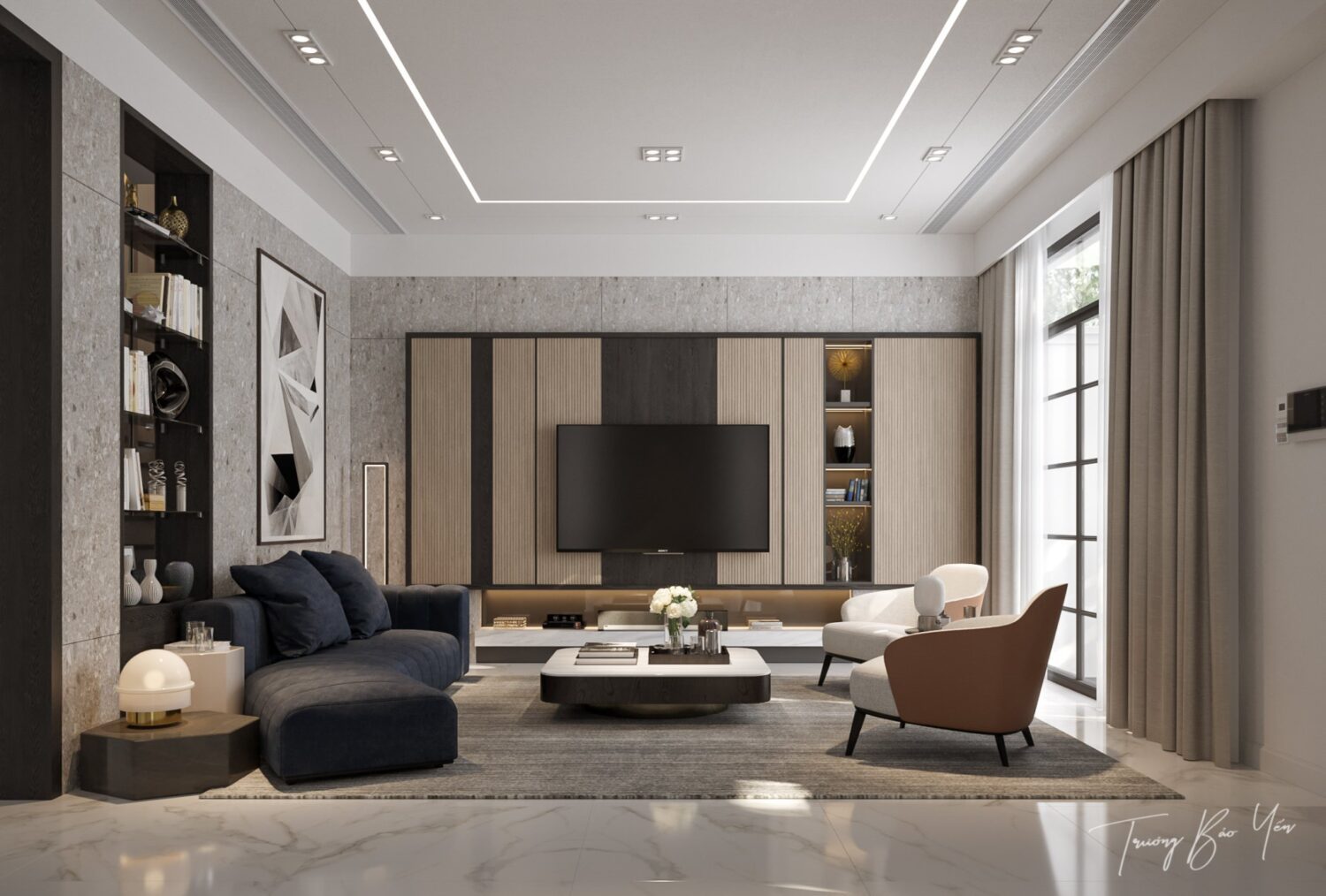 3D Interior Model Living room Scene 3dsmax 2412594