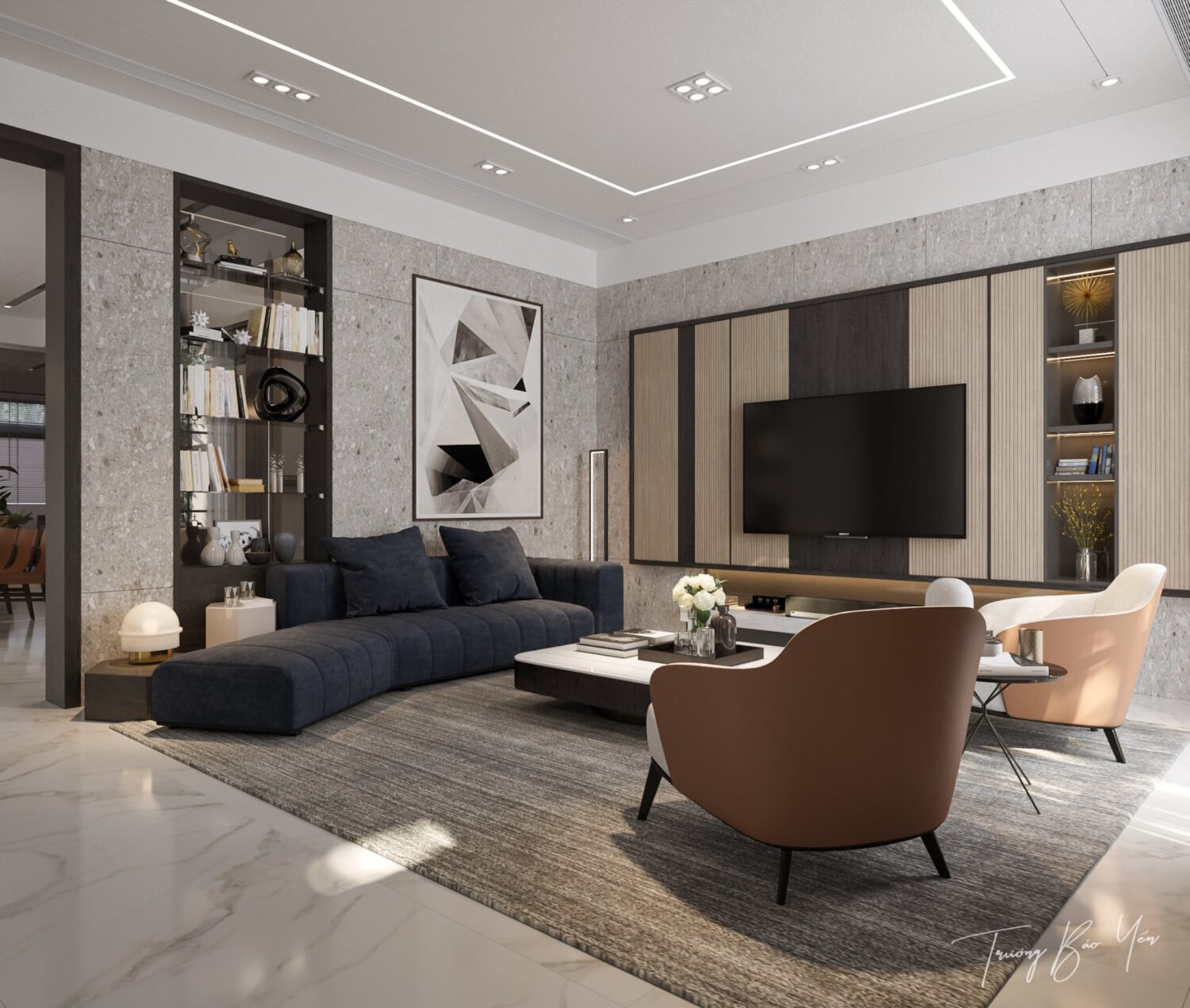 3D Interior Model Living room Scene 3dsmax 2412594