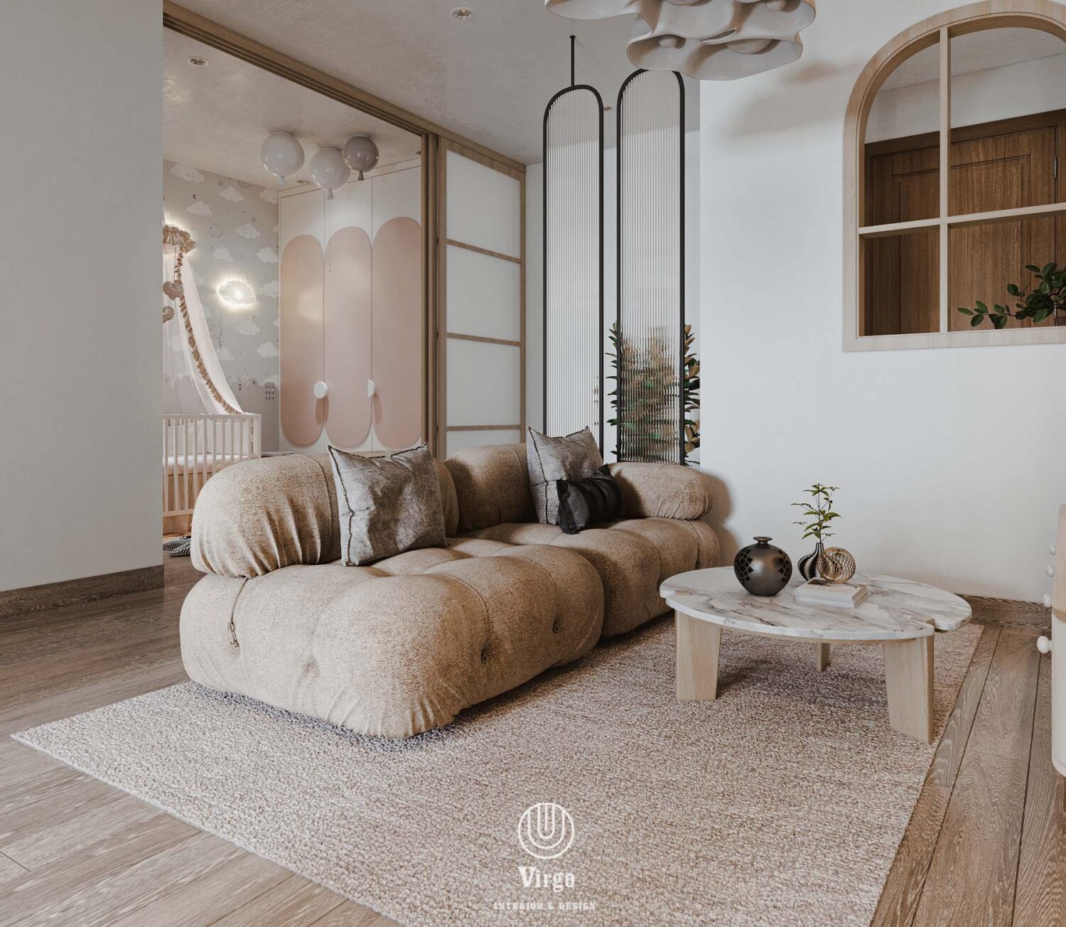 3D Interior Model Living room Scene 3dsmax 2412602